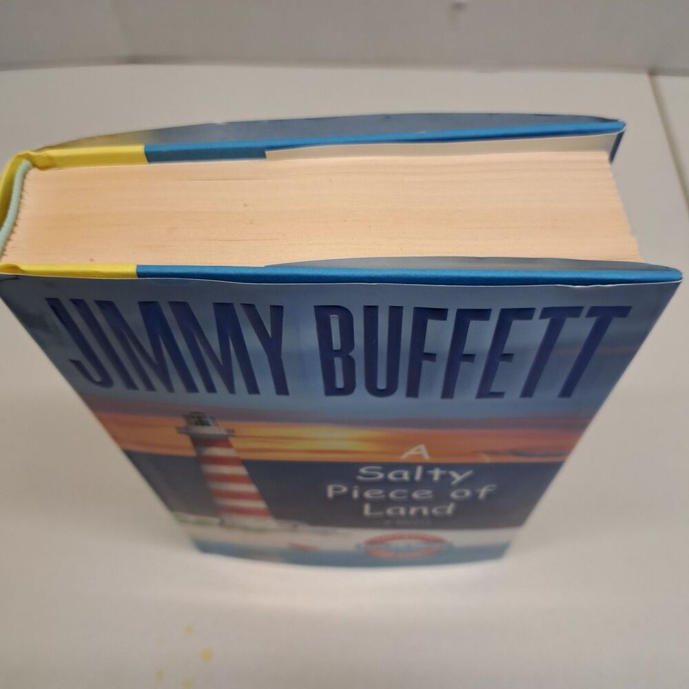 A Salty Piece of Land Jimmy Buffett First Edition Hardcover With CD - Picture 8 of 8